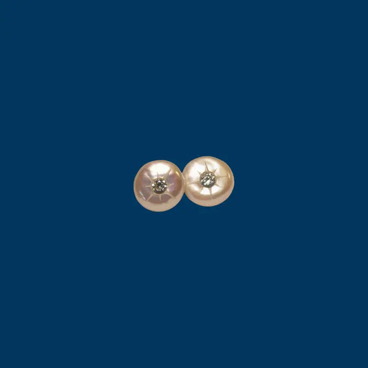 【GleamSea】Handmade Pearl Jewelry,Earrings 200E01,Gemstone & Pearl Earrings